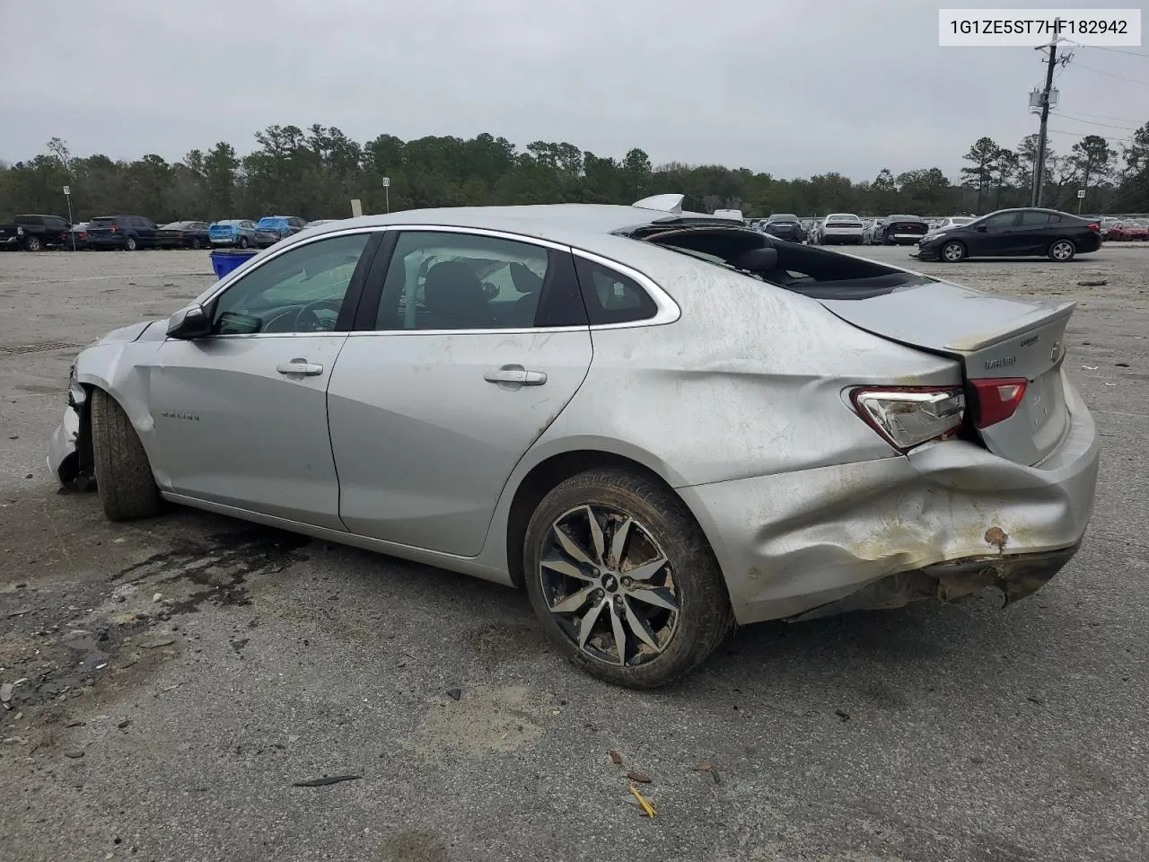 2017 Chevrolet Malibu Lt VIN: 1G1ZE5ST7HF182942 Lot: 43438794