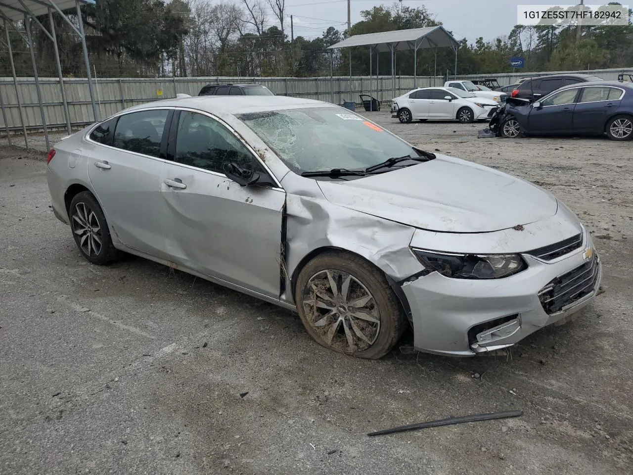 2017 Chevrolet Malibu Lt VIN: 1G1ZE5ST7HF182942 Lot: 43438794