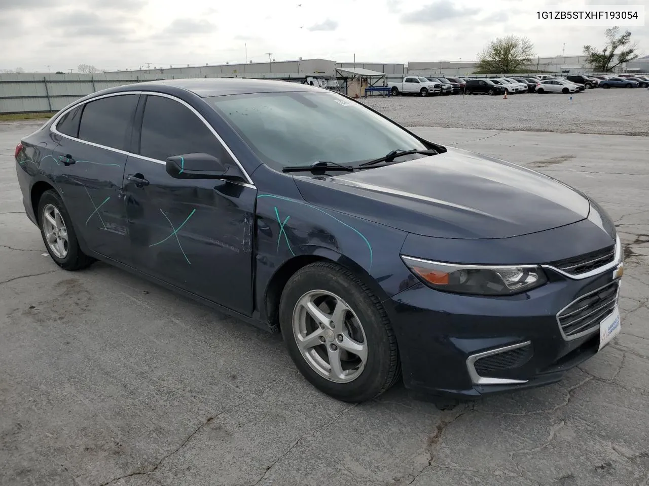 2017 Chevrolet Malibu Ls VIN: 1G1ZB5STXHF193054 Lot: 47891084