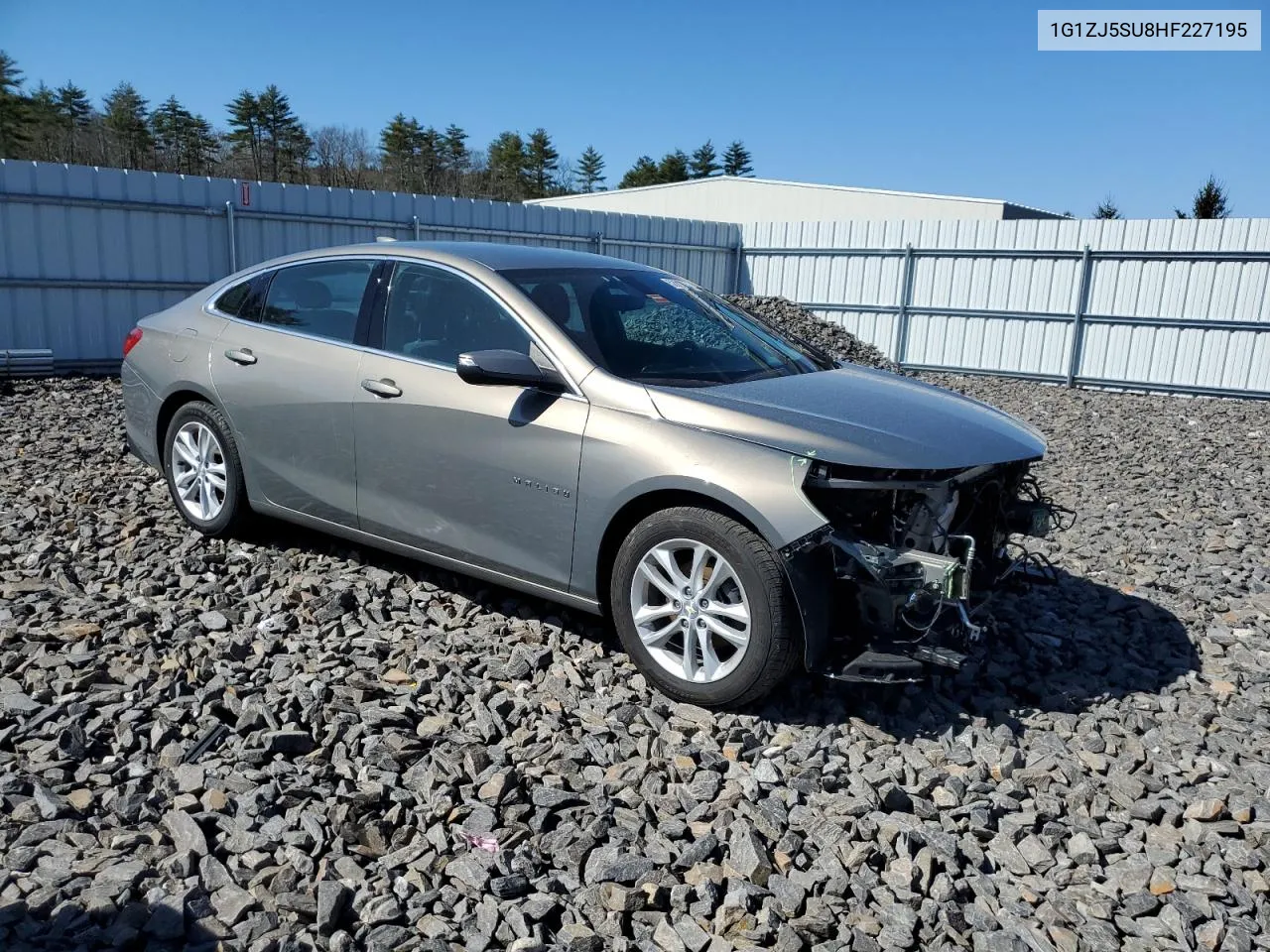 2017 Chevrolet Malibu Hybrid VIN: 1G1ZJ5SU8HF227195 Lot: 52500934