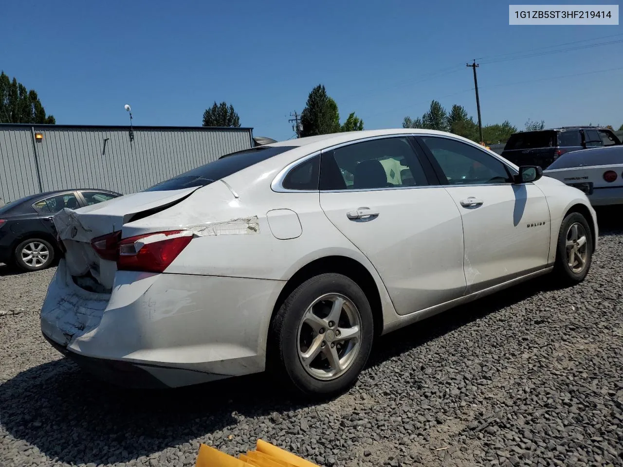 2017 Chevrolet Malibu Ls VIN: 1G1ZB5ST3HF219414 Lot: 52557204