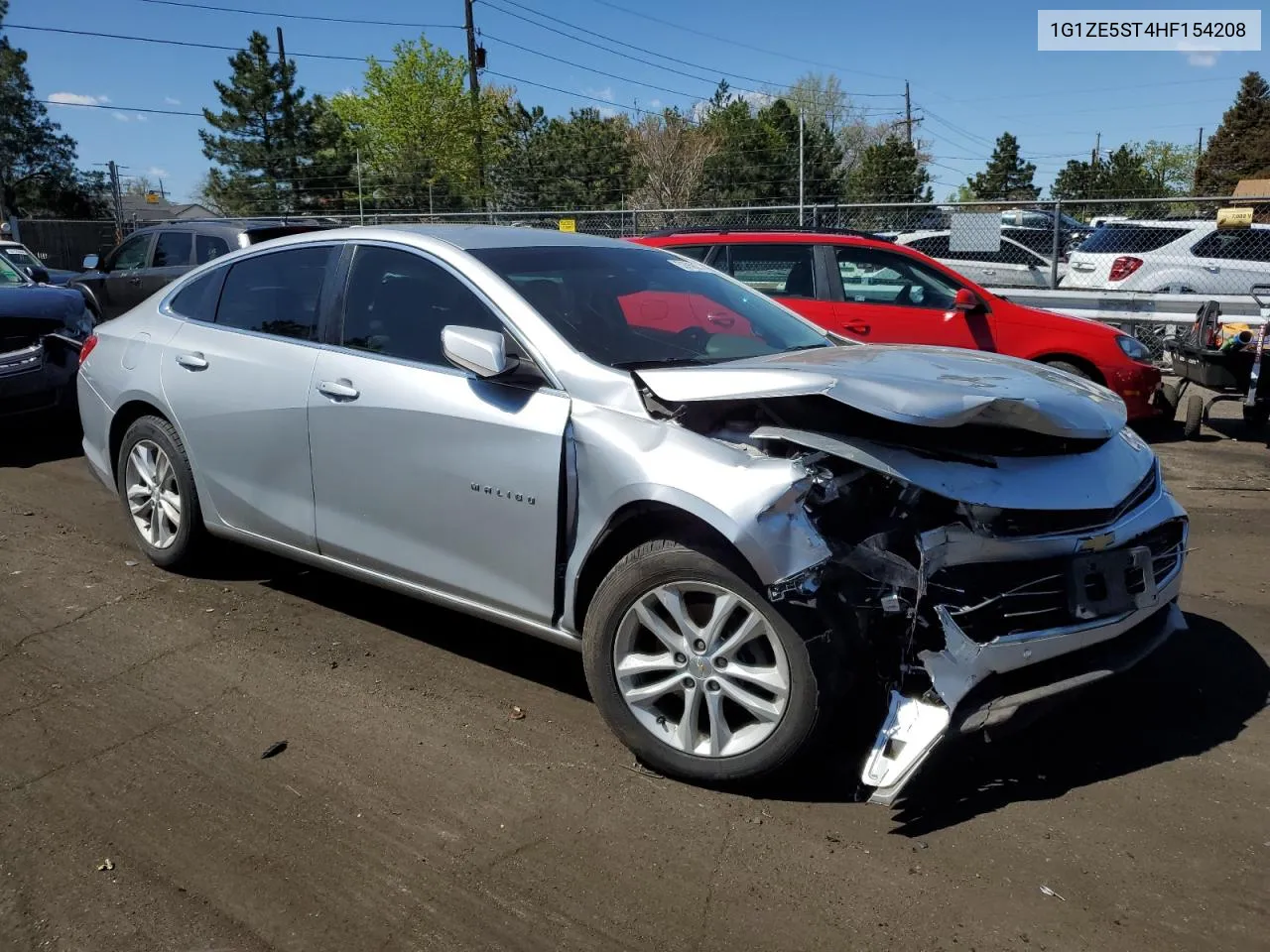 2017 Chevrolet Malibu Lt VIN: 1G1ZE5ST4HF154208 Lot: 52669674