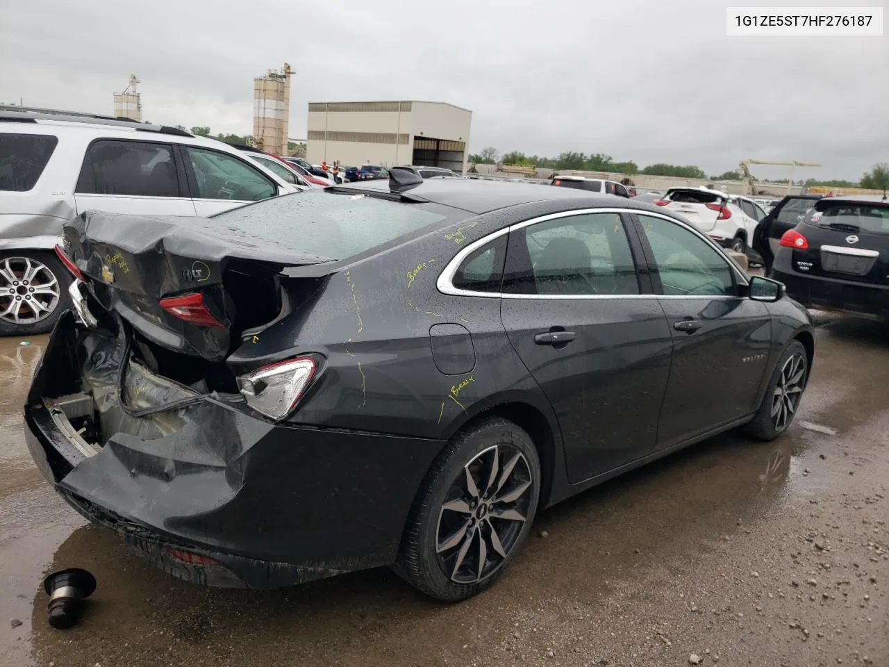 2017 Chevrolet Malibu Lt VIN: 1G1ZE5ST7HF276187 Lot: 53005884