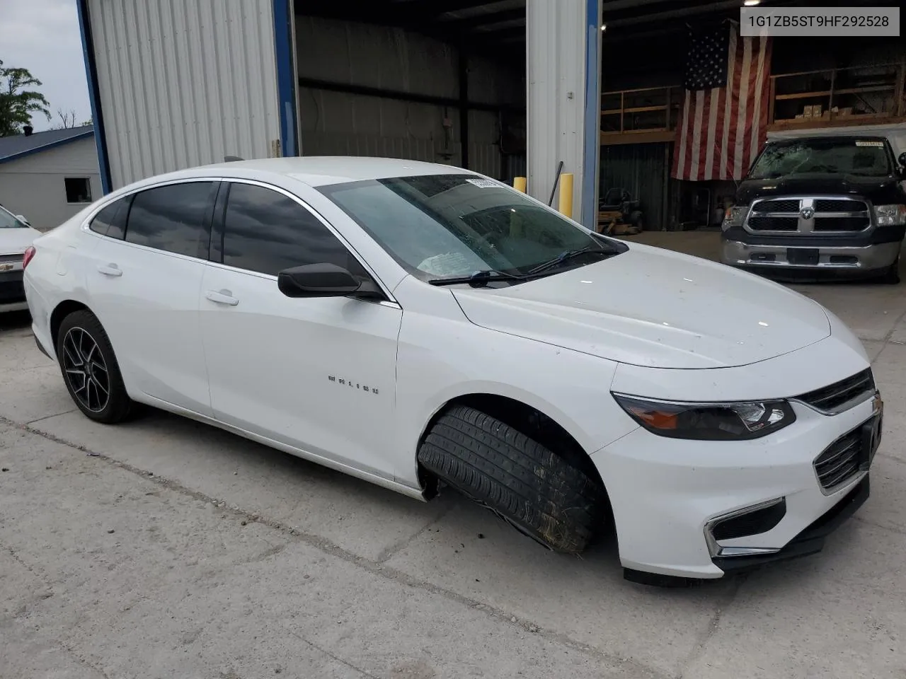 2017 Chevrolet Malibu Ls VIN: 1G1ZB5ST9HF292528 Lot: 53309794