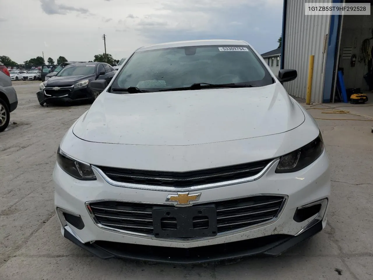 2017 Chevrolet Malibu Ls VIN: 1G1ZB5ST9HF292528 Lot: 53309794