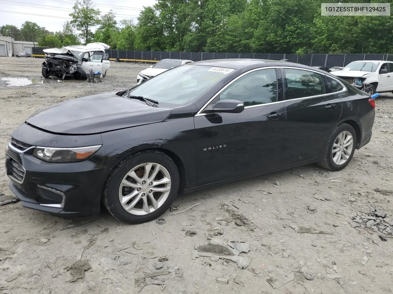 2017 Chevrolet Malibu Lt VIN: 1G1ZE5ST8HF129425 Lot: 54230614