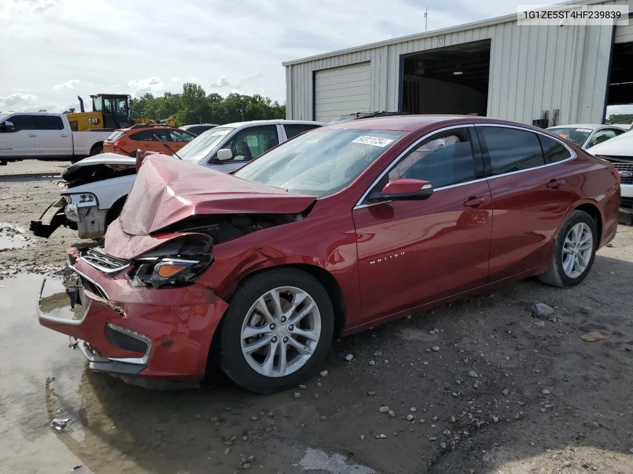 2017 Chevrolet Malibu Lt VIN: 1G1ZE5ST4HF239839 Lot: 54911734