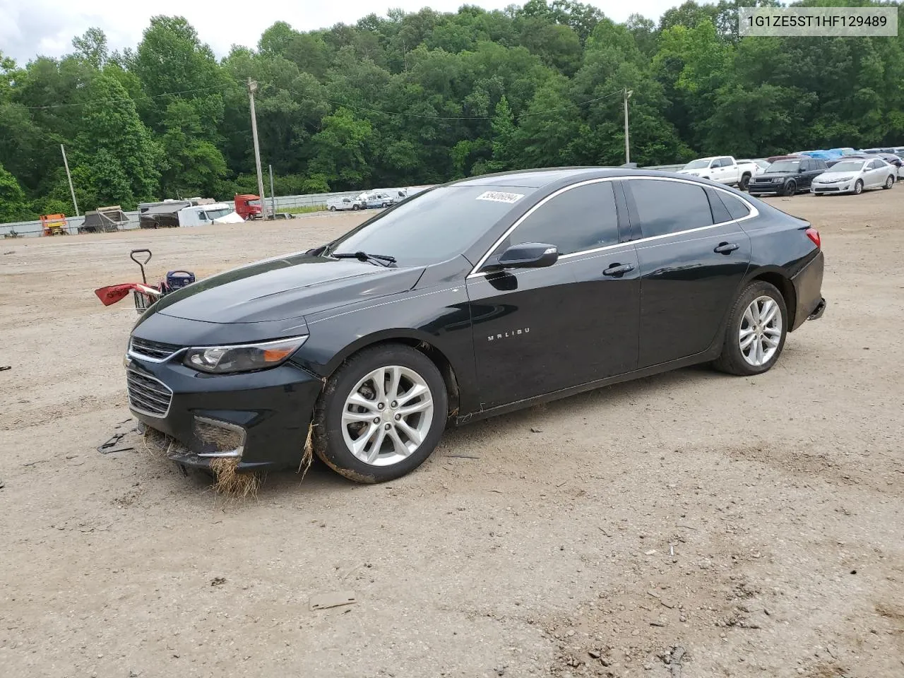 2017 Chevrolet Malibu Lt VIN: 1G1ZE5ST1HF129489 Lot: 55406094