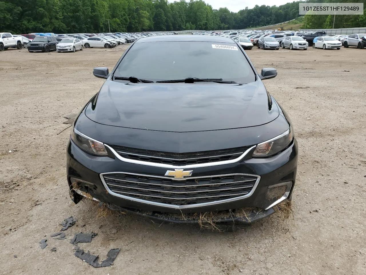 2017 Chevrolet Malibu Lt VIN: 1G1ZE5ST1HF129489 Lot: 55406094