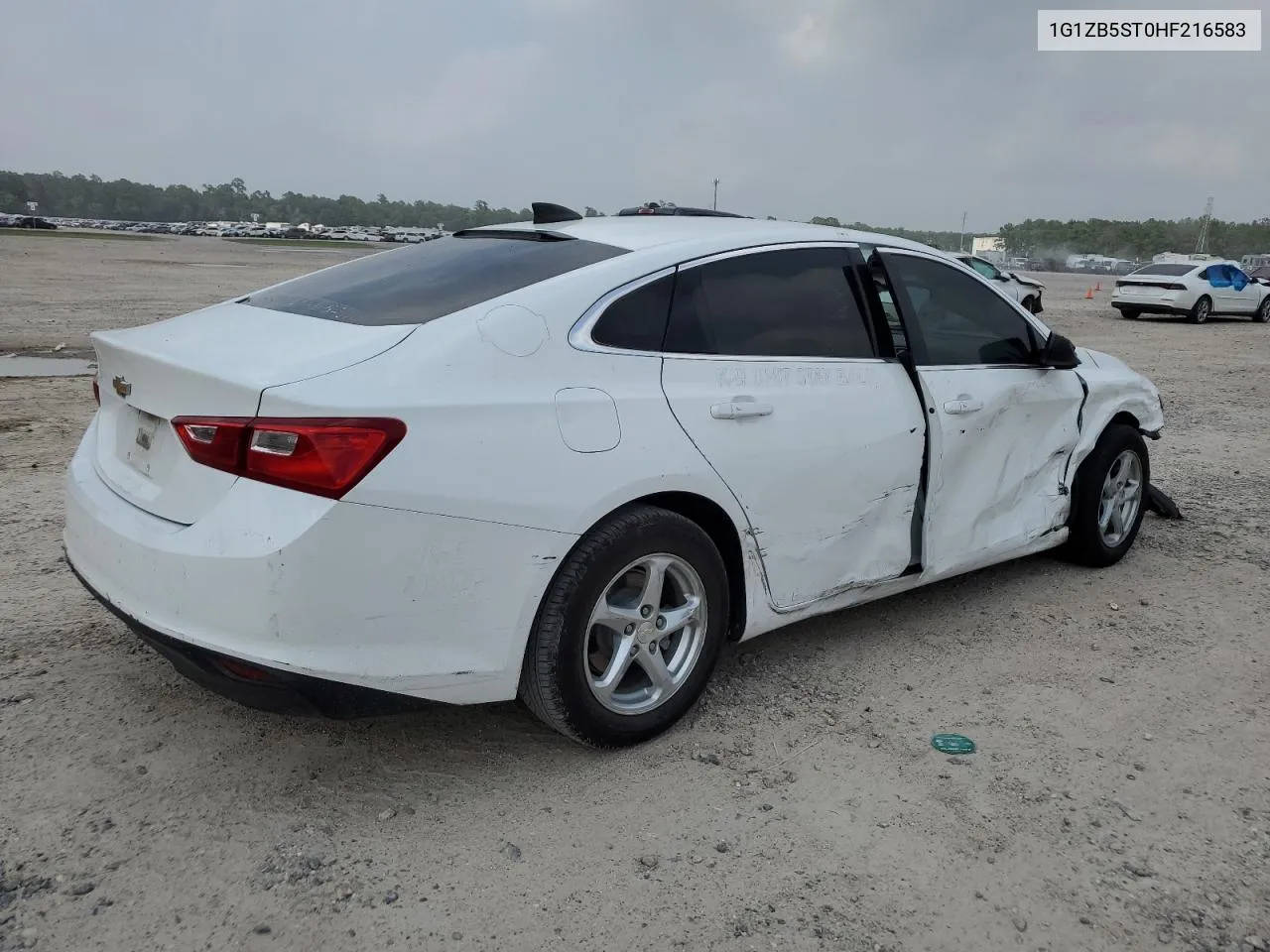 2017 Chevrolet Malibu Ls VIN: 1G1ZB5ST0HF216583 Lot: 55525064