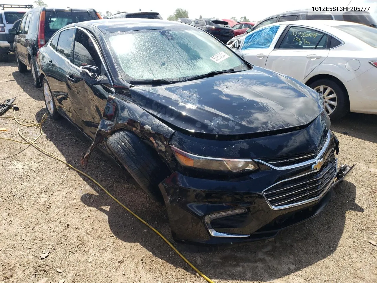 1G1ZE5ST3HF205777 2017 Chevrolet Malibu Lt