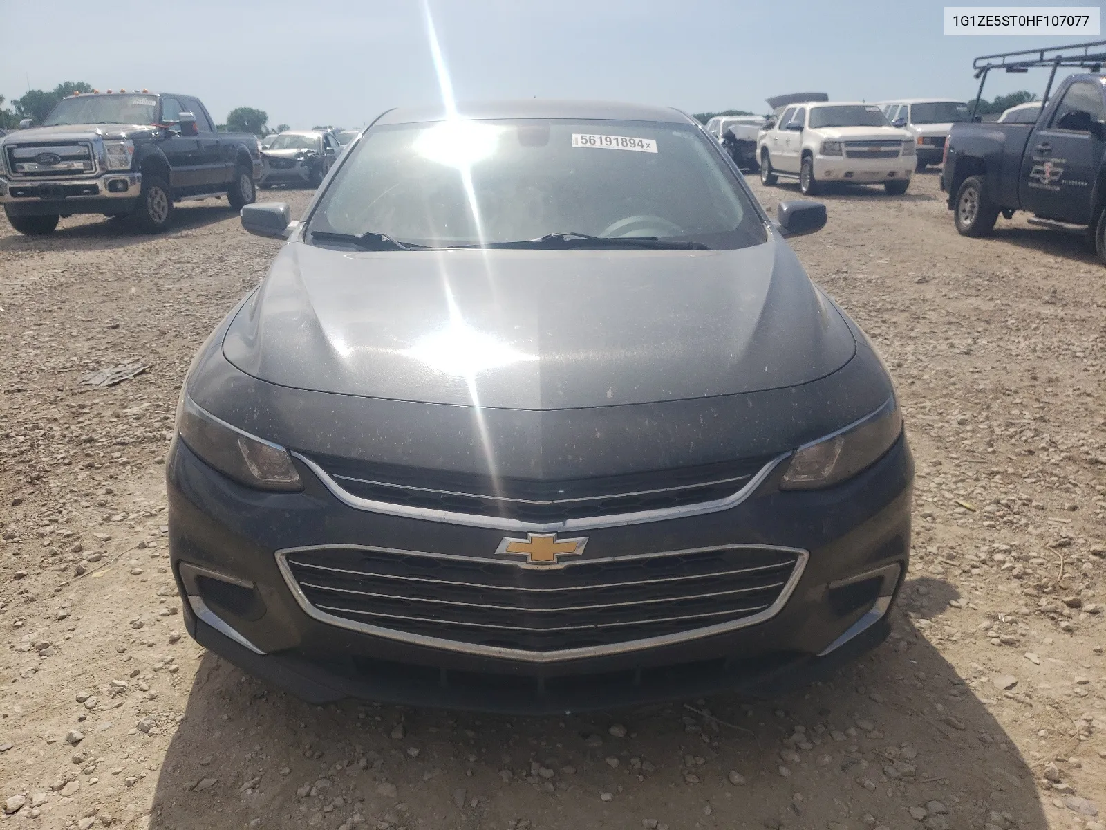 2017 Chevrolet Malibu Lt VIN: 1G1ZE5ST0HF107077 Lot: 56191894