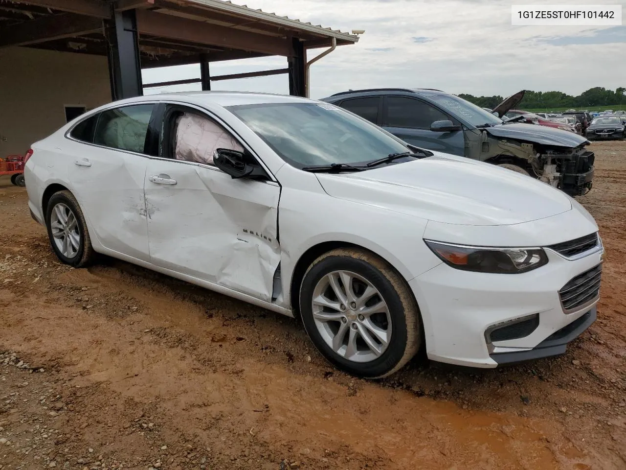 1G1ZE5ST0HF101442 2017 Chevrolet Malibu Lt