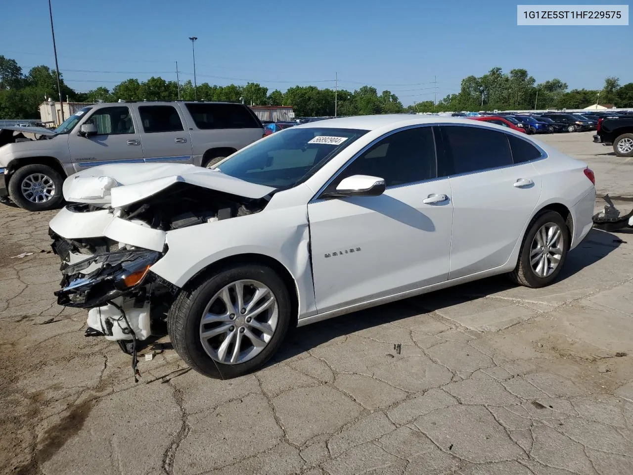 2017 Chevrolet Malibu Lt VIN: 1G1ZE5ST1HF229575 Lot: 56892904