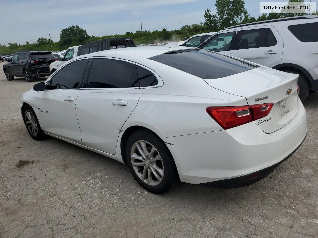 1G1ZE5ST8HF102161 2017 Chevrolet Malibu Lt