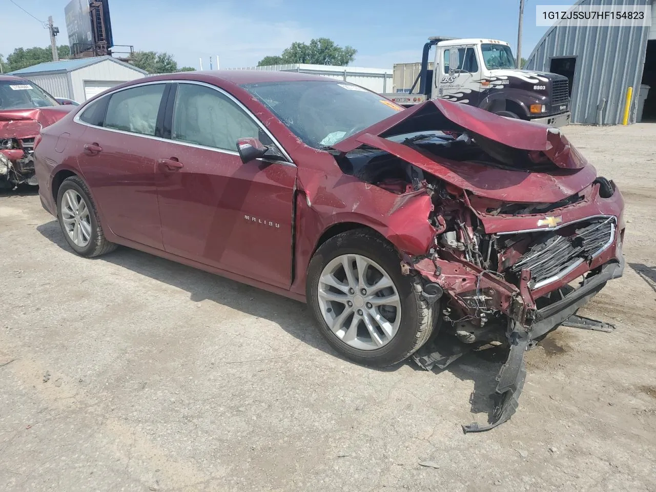 2017 Chevrolet Malibu Hybrid VIN: 1G1ZJ5SU7HF154823 Lot: 58070364