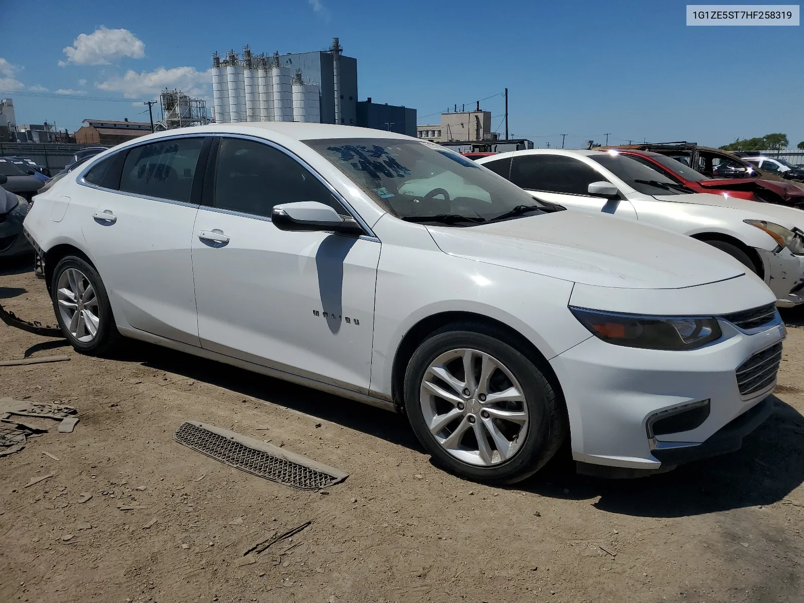 1G1ZE5ST7HF258319 2017 Chevrolet Malibu Lt