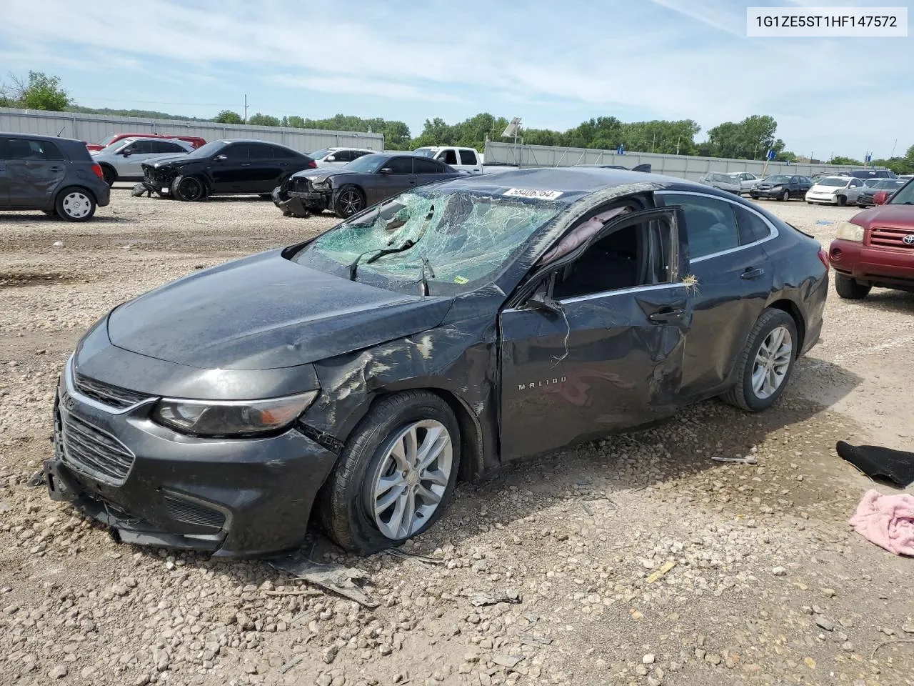 1G1ZE5ST1HF147572 2017 Chevrolet Malibu Lt