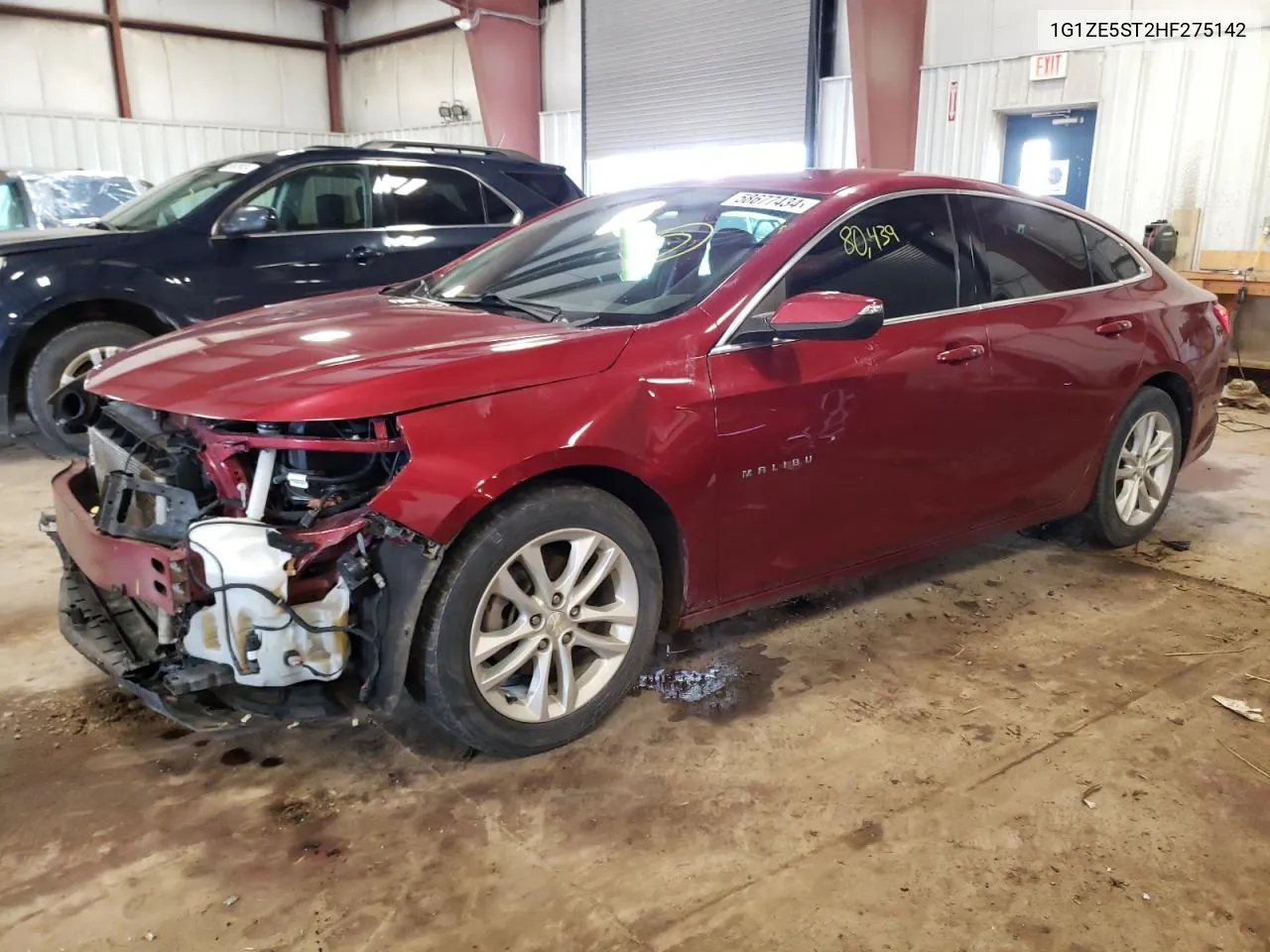 2017 Chevrolet Malibu Lt VIN: 1G1ZE5ST2HF275142 Lot: 58677434