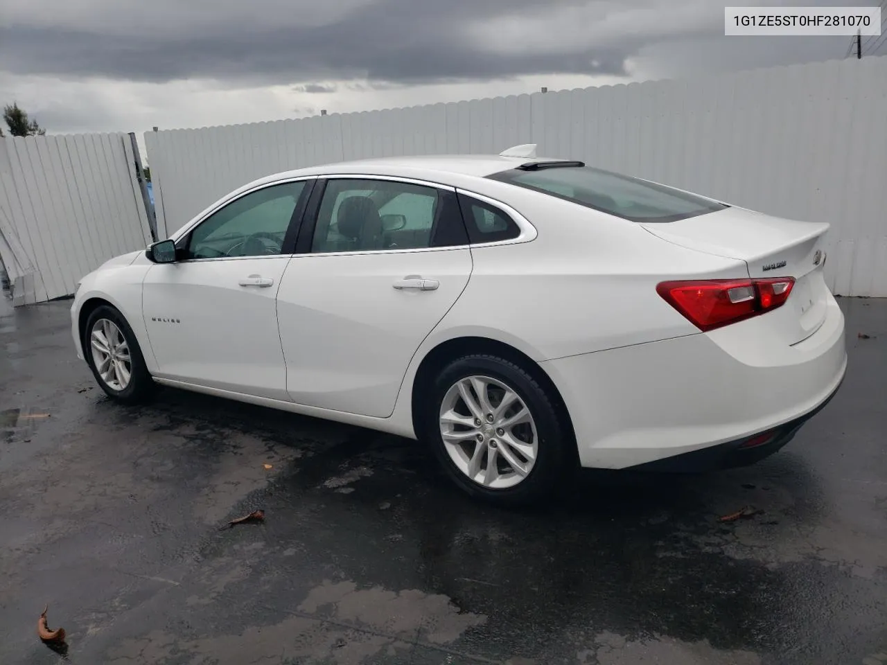 1G1ZE5ST0HF281070 2017 Chevrolet Malibu Lt