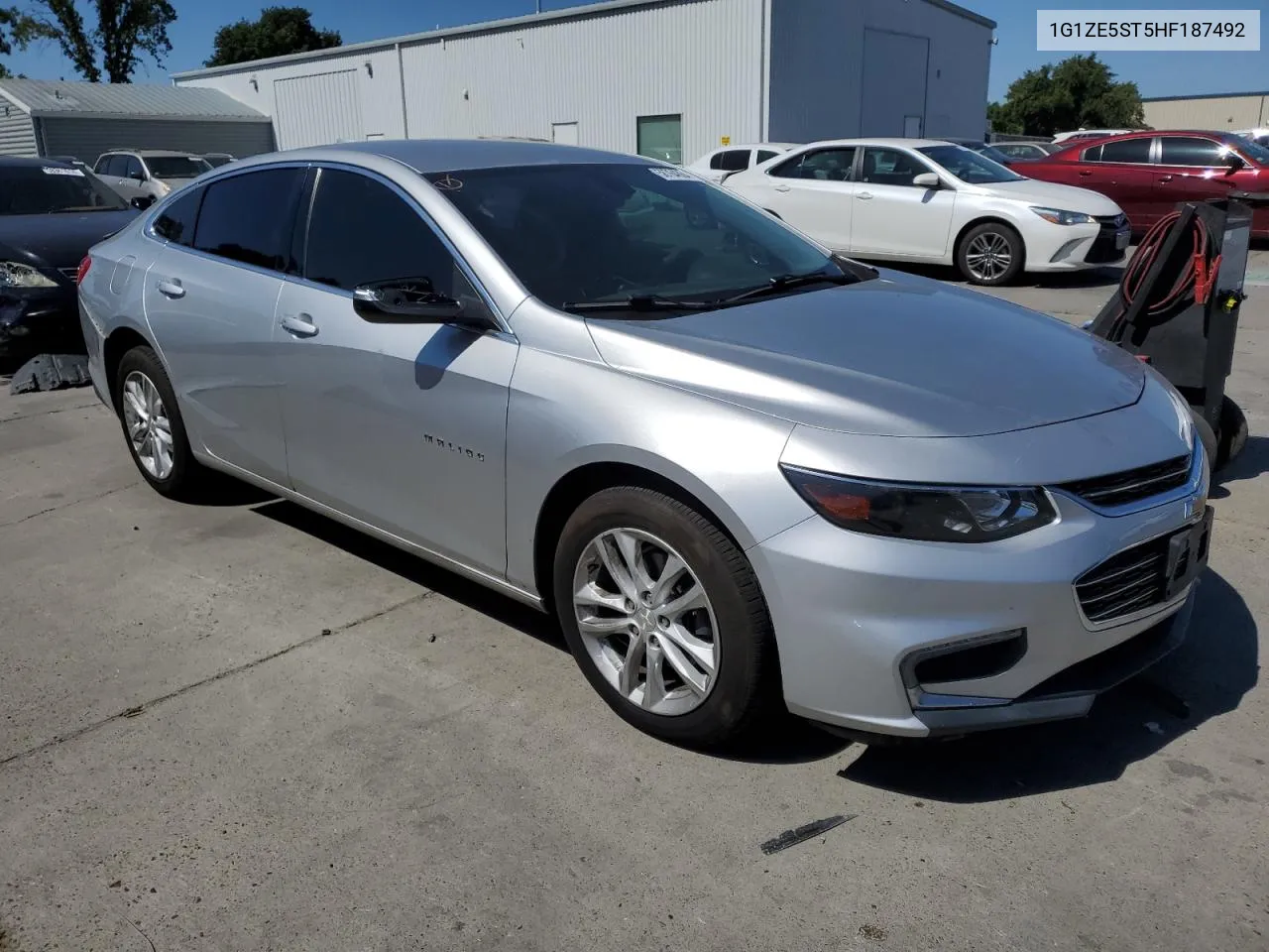 2017 Chevrolet Malibu Lt VIN: 1G1ZE5ST5HF187492 Lot: 58764864