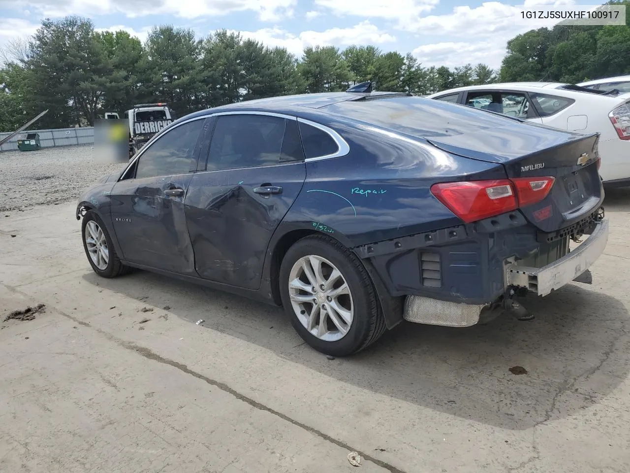 2017 Chevrolet Malibu Hybrid VIN: 1G1ZJ5SUXHF100917 Lot: 59028484