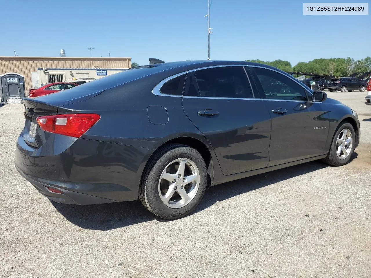 2017 Chevrolet Malibu Ls VIN: 1G1ZB5ST2HF224989 Lot: 59272734