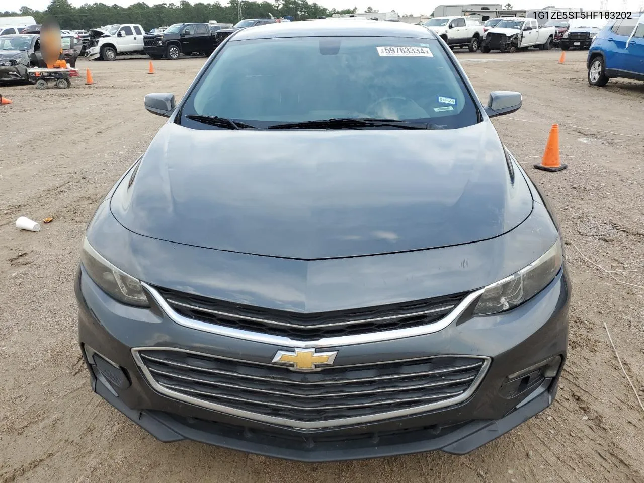 2017 Chevrolet Malibu Lt VIN: 1G1ZE5ST5HF183202 Lot: 59763334