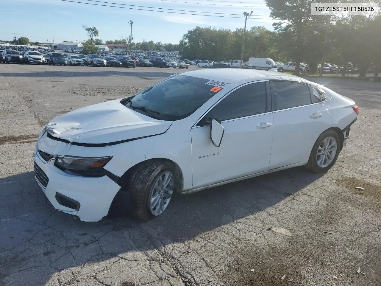 2017 Chevrolet Malibu Lt VIN: 1G1ZE5ST5HF158526 Lot: 59865784