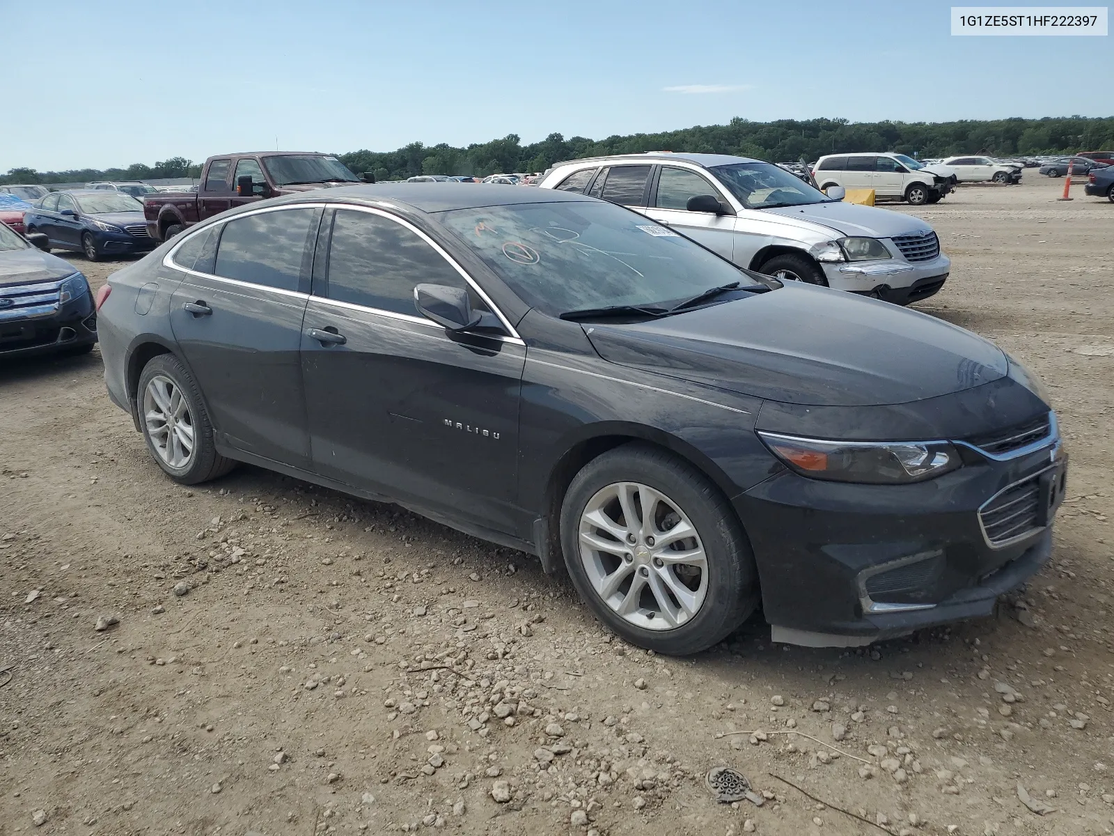 2017 Chevrolet Malibu Lt VIN: 1G1ZE5ST1HF222397 Lot: 60219194