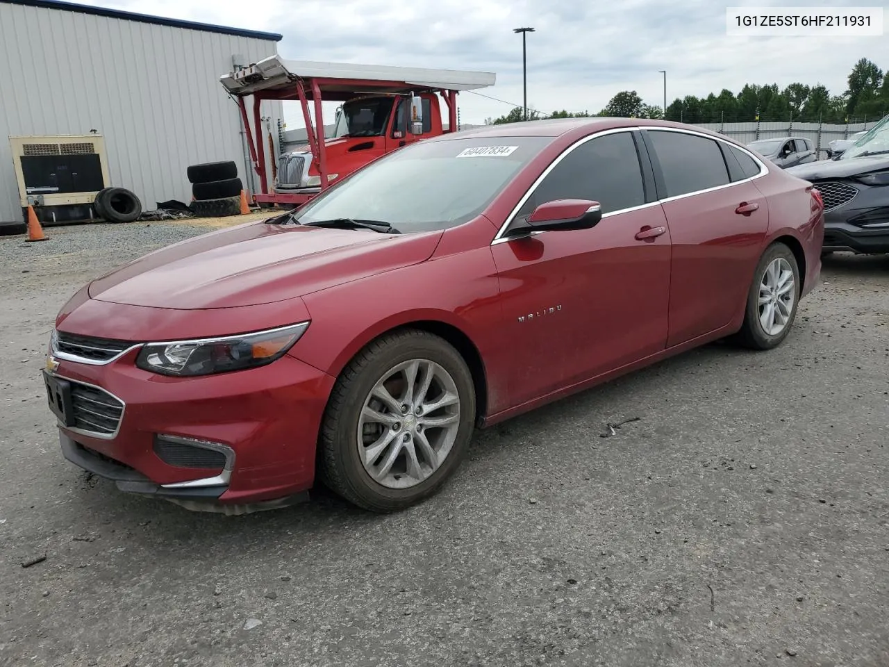 2017 Chevrolet Malibu Lt VIN: 1G1ZE5ST6HF211931 Lot: 60407834