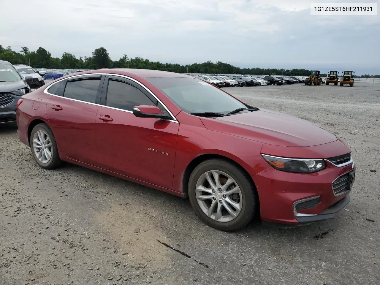 1G1ZE5ST6HF211931 2017 Chevrolet Malibu Lt