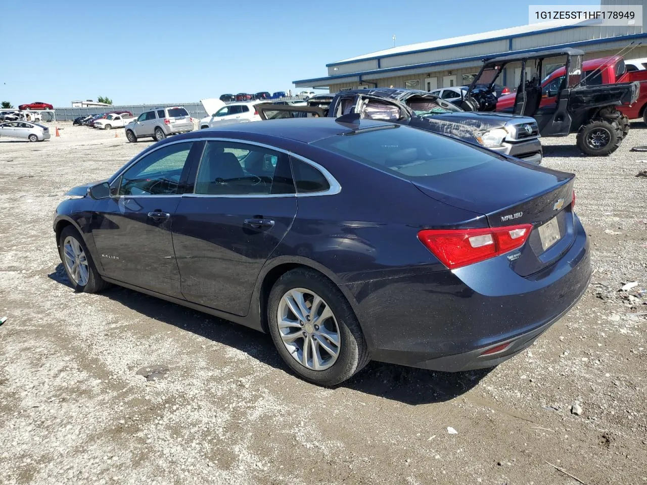 2017 Chevrolet Malibu Lt VIN: 1G1ZE5ST1HF178949 Lot: 60650684