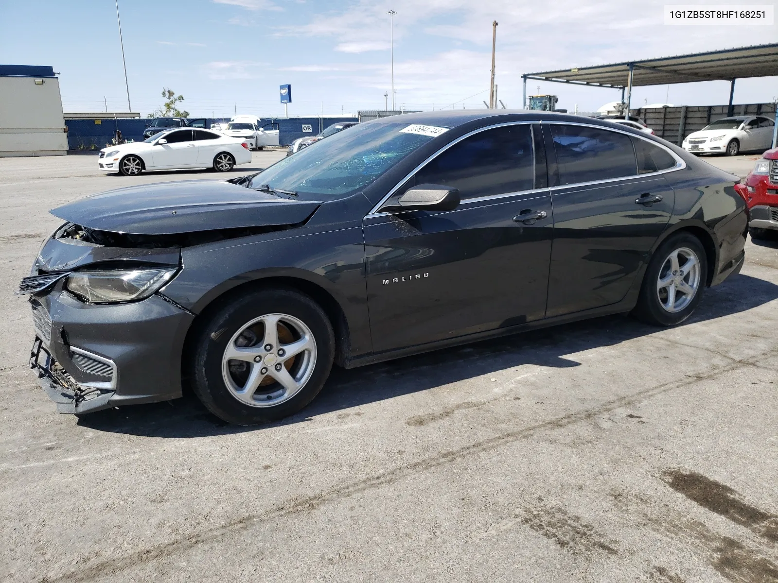 1G1ZB5ST8HF168251 2017 Chevrolet Malibu Ls