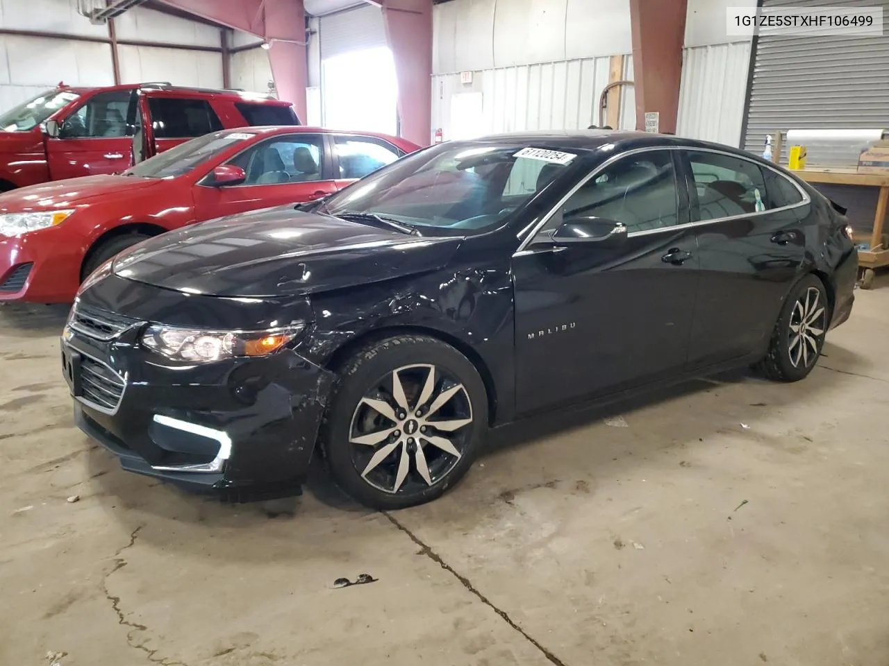 1G1ZE5STXHF106499 2017 Chevrolet Malibu Lt