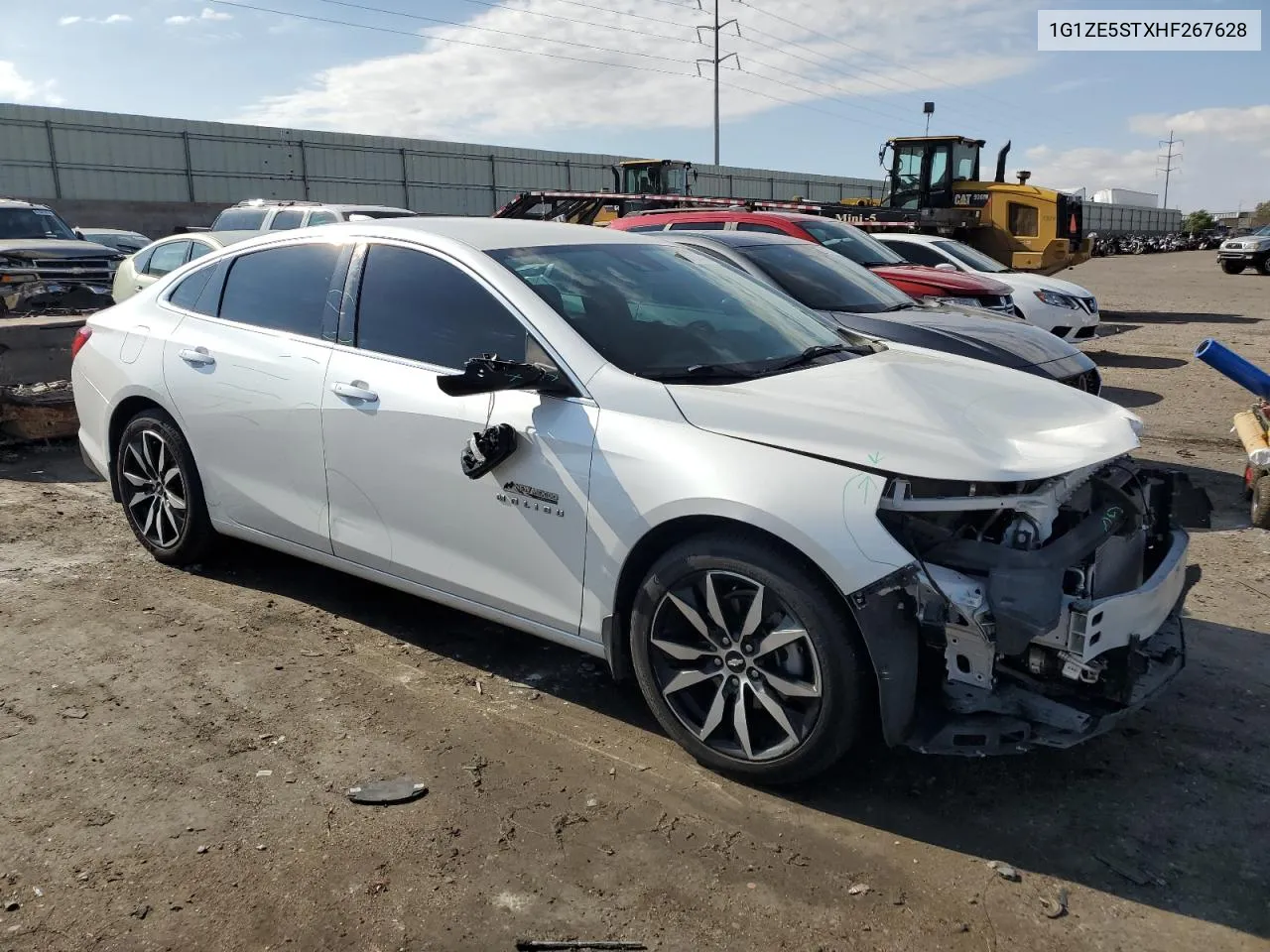 1G1ZE5STXHF267628 2017 Chevrolet Malibu Lt