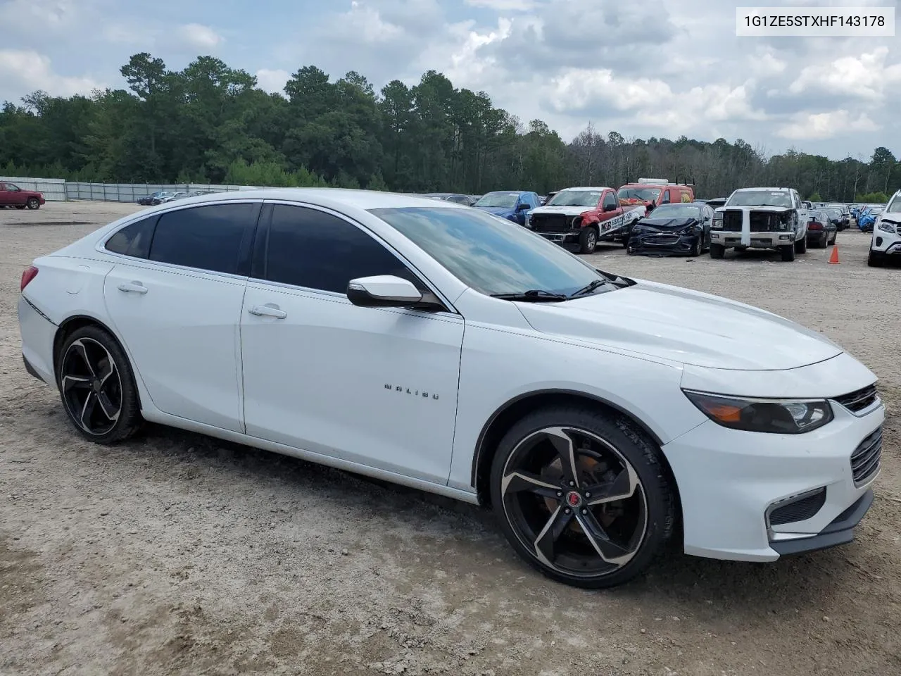 2017 Chevrolet Malibu Lt VIN: 1G1ZE5STXHF143178 Lot: 61229454