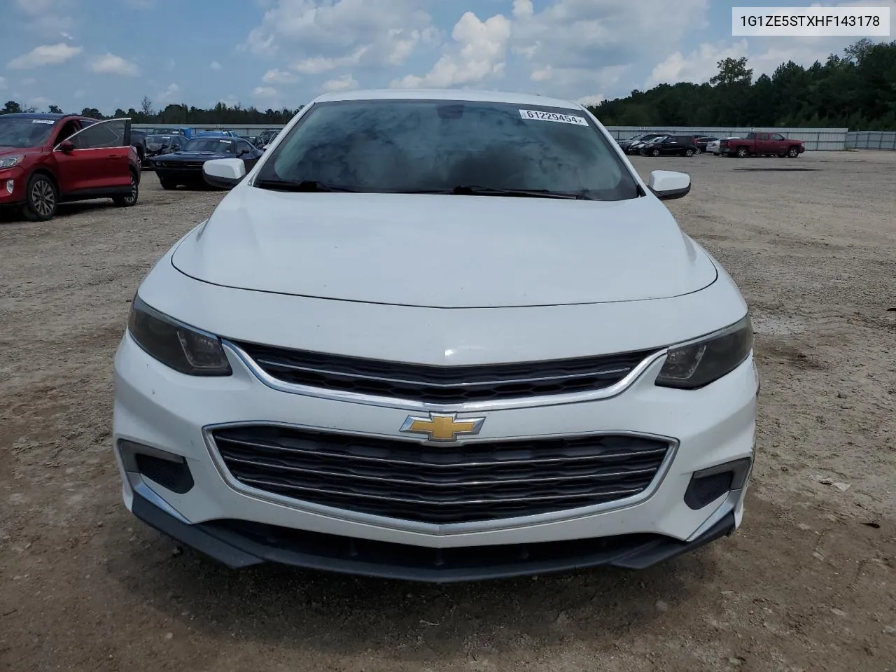 2017 Chevrolet Malibu Lt VIN: 1G1ZE5STXHF143178 Lot: 61229454