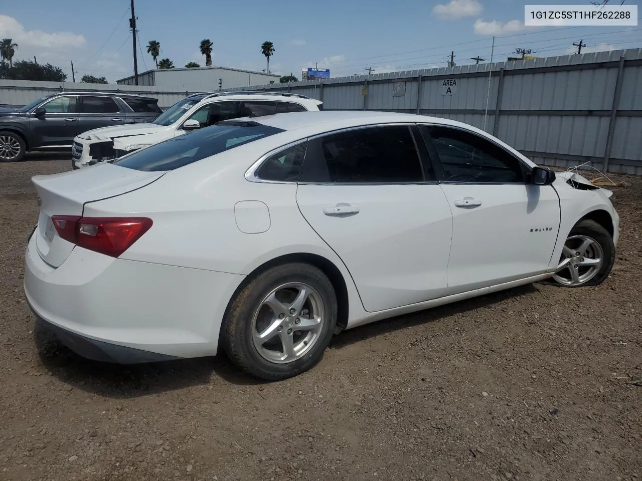 2017 Chevrolet Malibu Ls VIN: 1G1ZC5ST1HF262288 Lot: 61249224