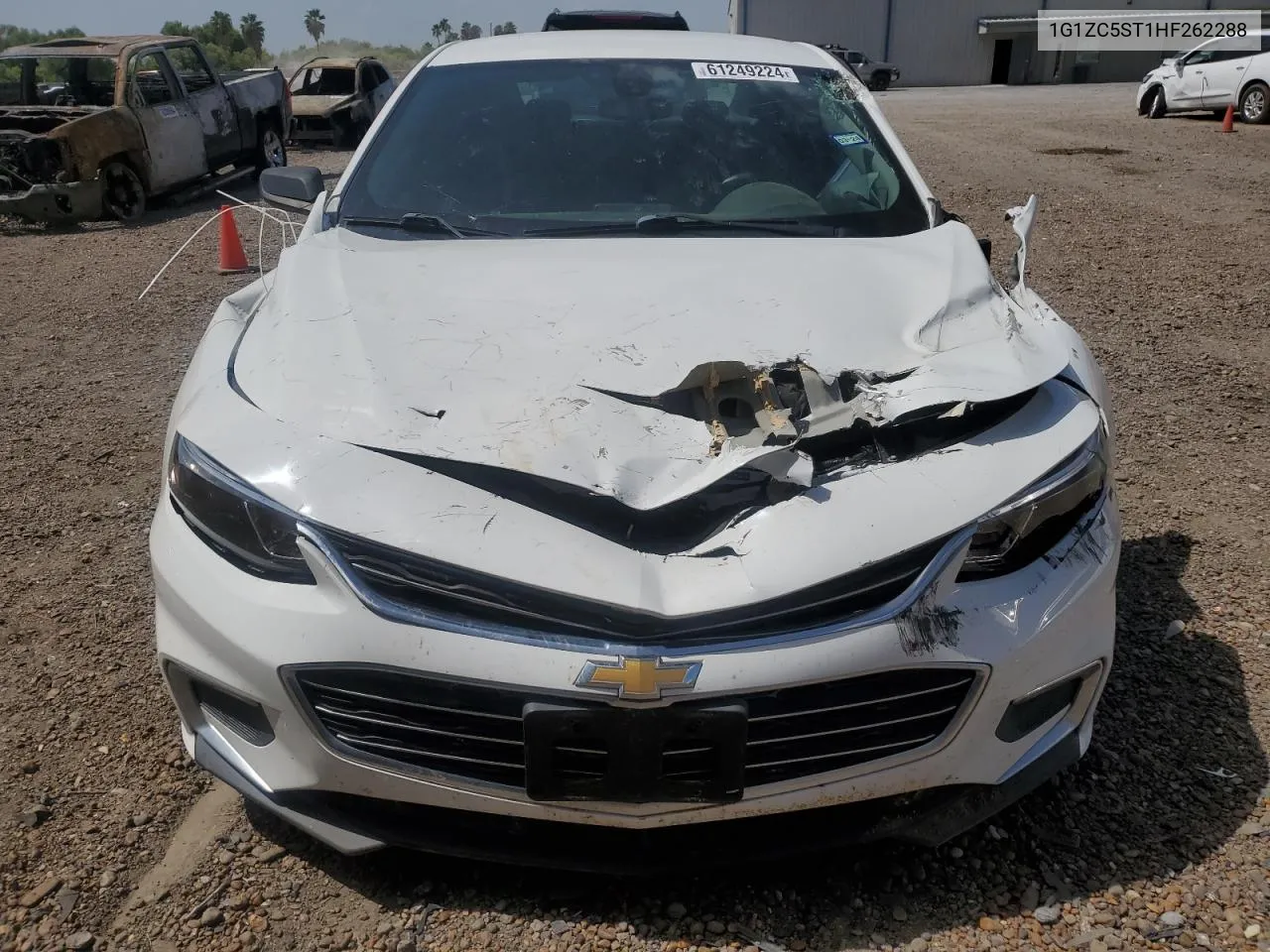 2017 Chevrolet Malibu Ls VIN: 1G1ZC5ST1HF262288 Lot: 61249224