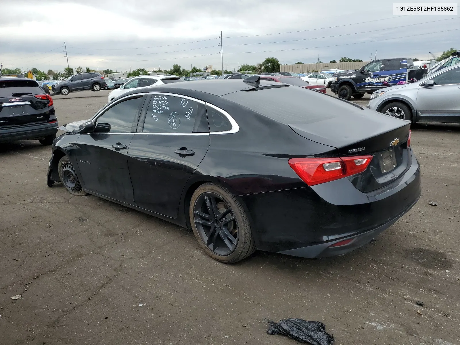 2017 Chevrolet Malibu Lt VIN: 1G1ZE5ST2HF185862 Lot: 61338204