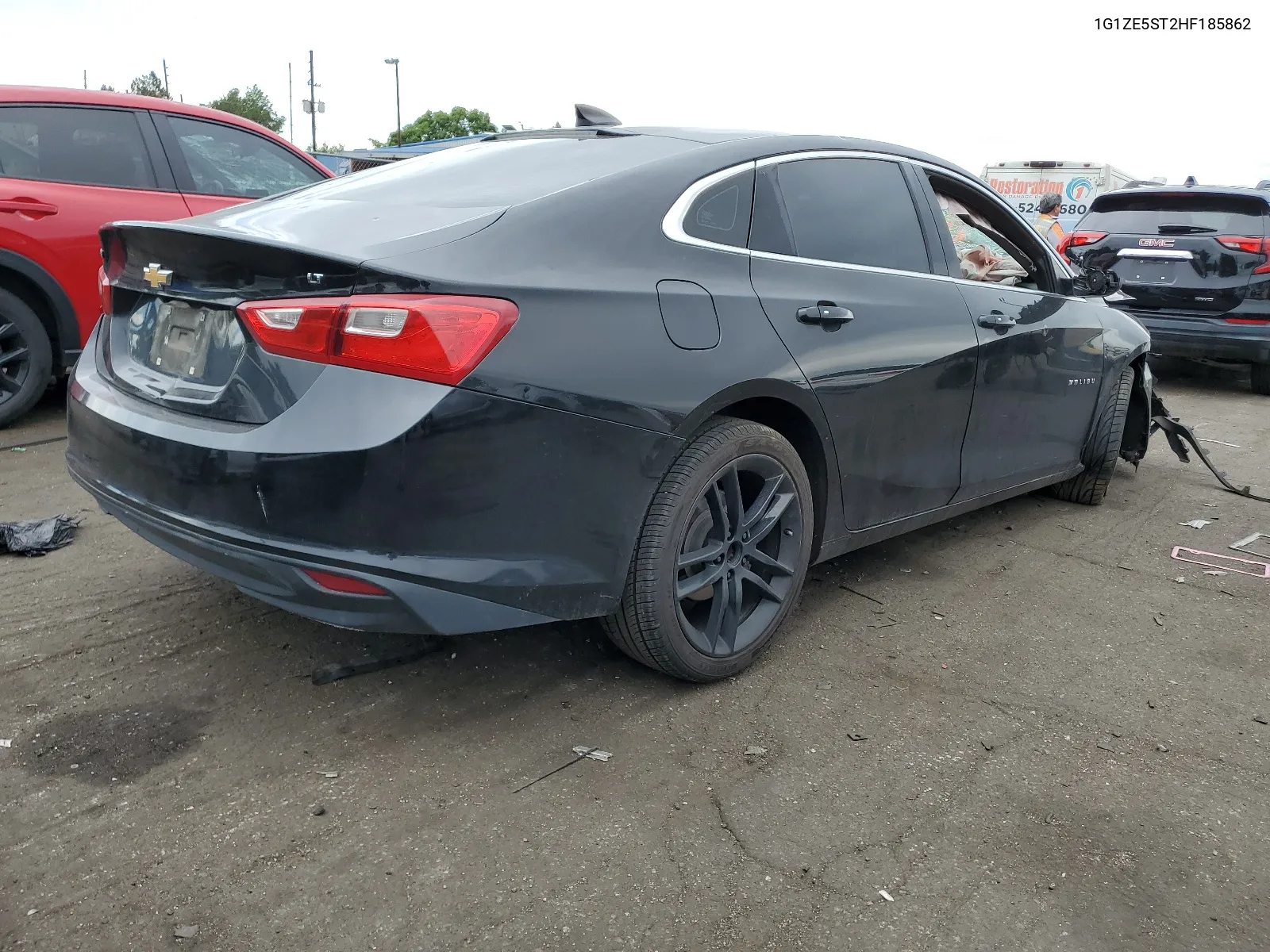 2017 Chevrolet Malibu Lt VIN: 1G1ZE5ST2HF185862 Lot: 61338204