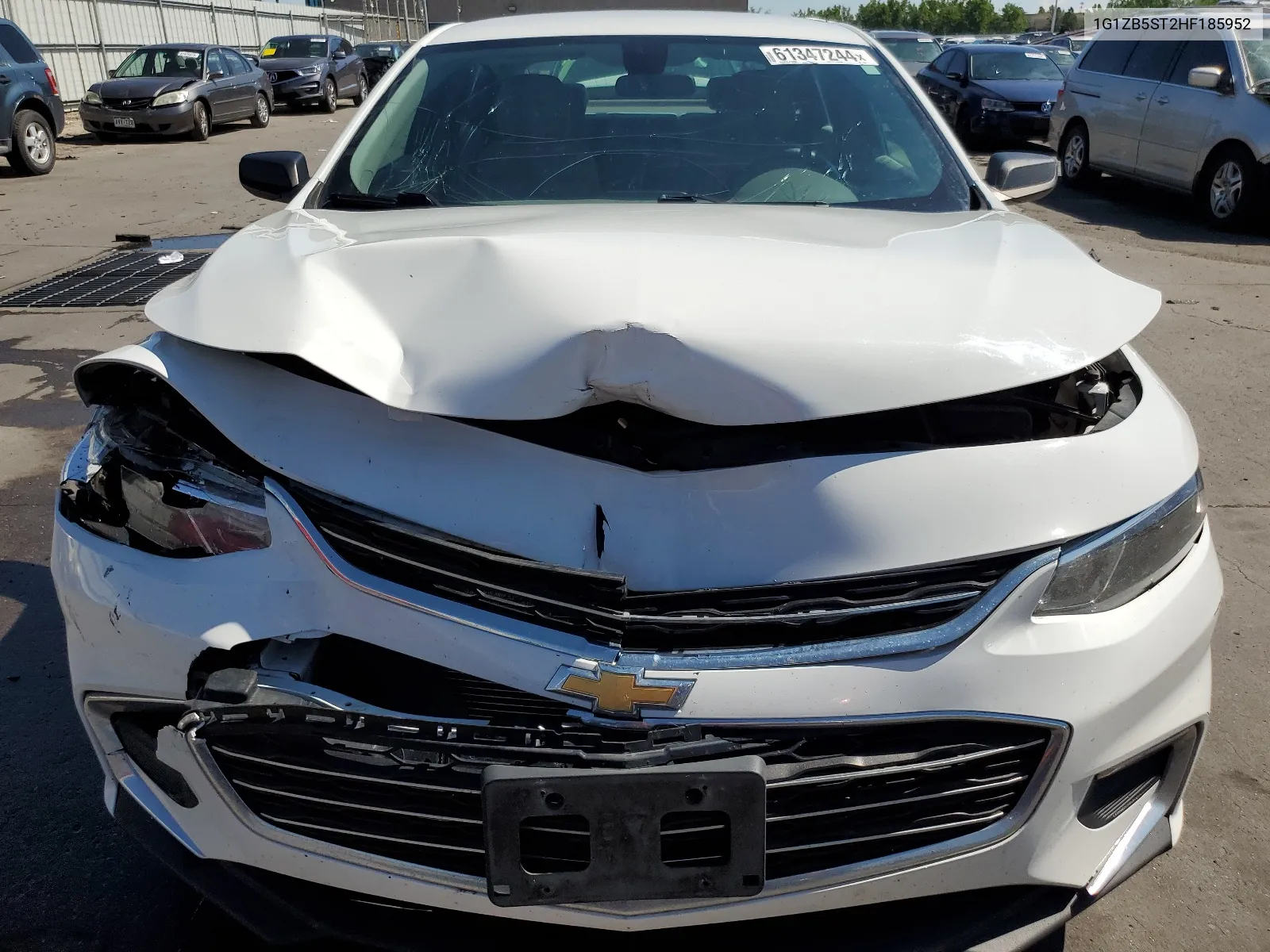 1G1ZB5ST2HF185952 2017 Chevrolet Malibu Ls