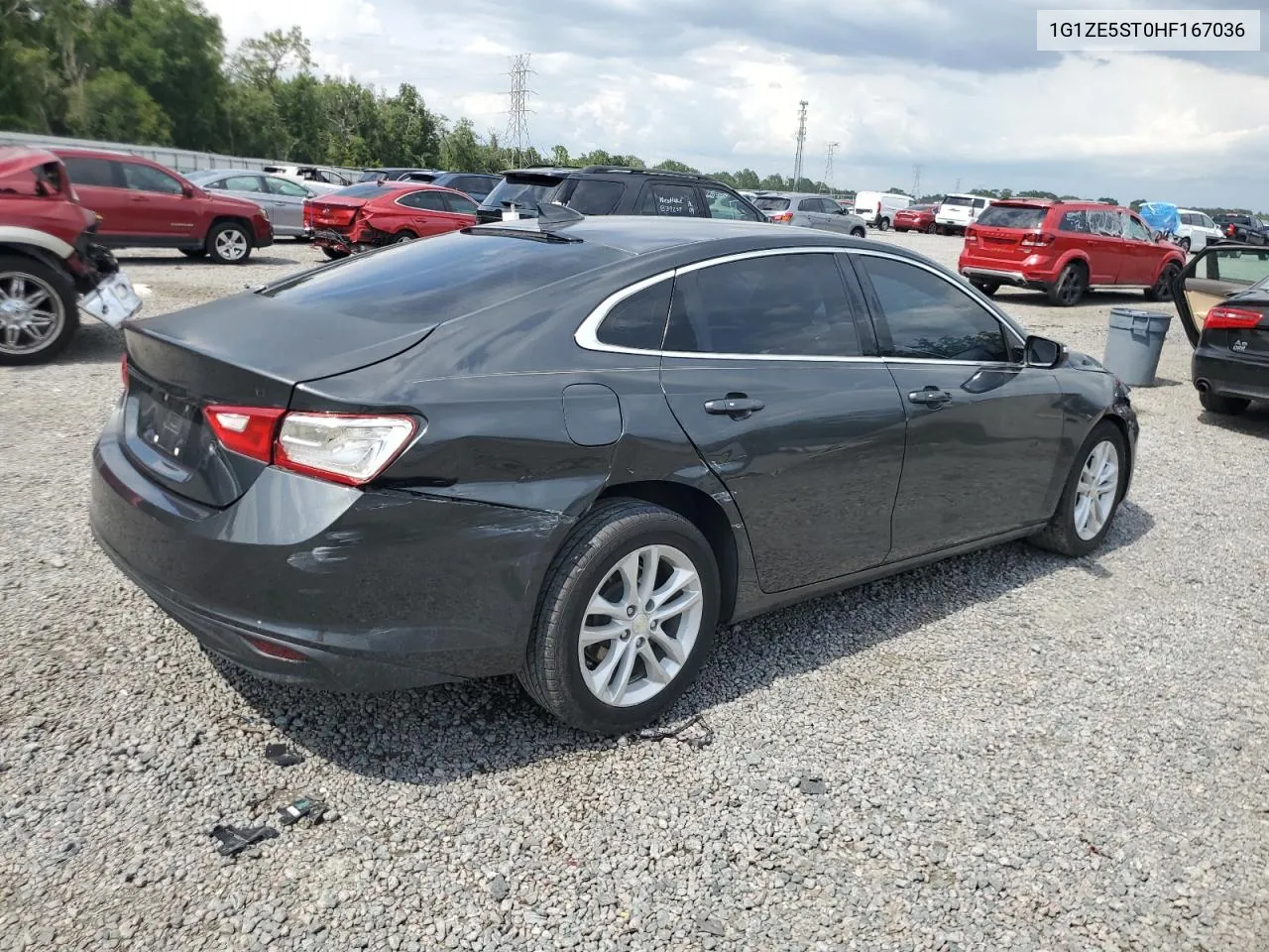 2017 Chevrolet Malibu Lt VIN: 1G1ZE5ST0HF167036 Lot: 61415604