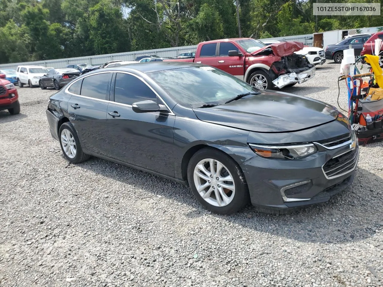 2017 Chevrolet Malibu Lt VIN: 1G1ZE5ST0HF167036 Lot: 61415604