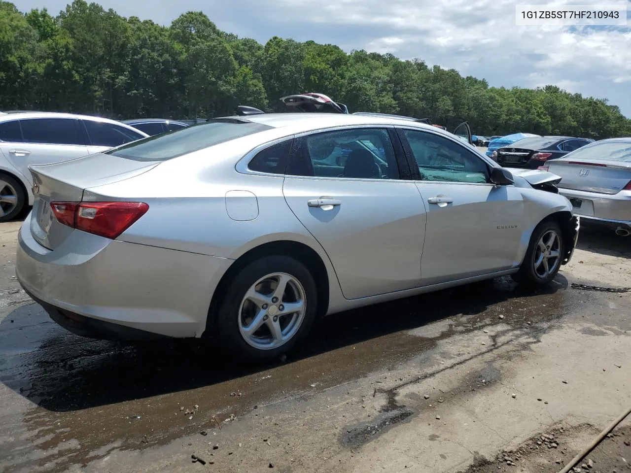 1G1ZB5ST7HF210943 2017 Chevrolet Malibu Ls