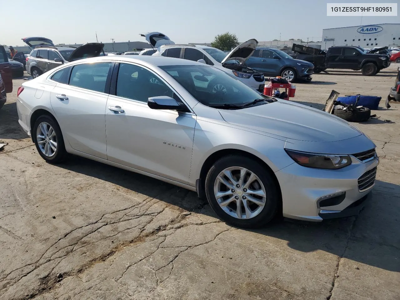 2017 Chevrolet Malibu Lt VIN: 1G1ZE5ST9HF180951 Lot: 61762954