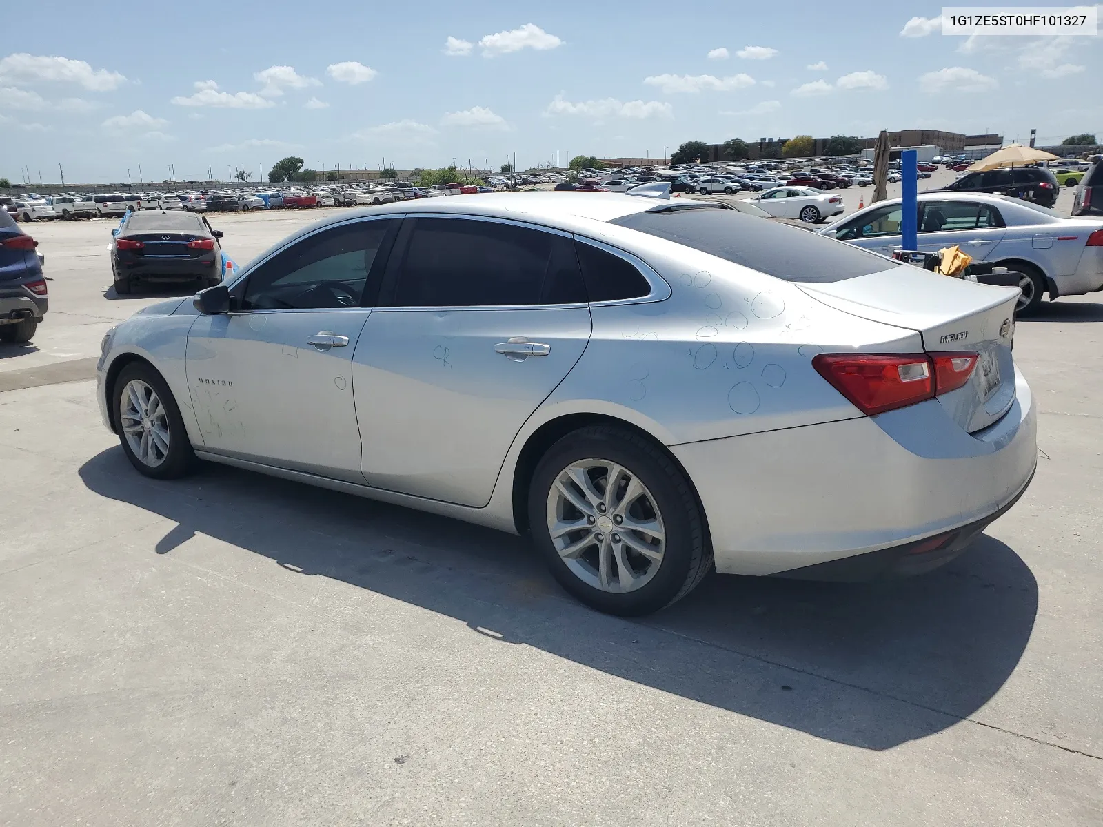 2017 Chevrolet Malibu Lt VIN: 1G1ZE5ST0HF101327 Lot: 61767674