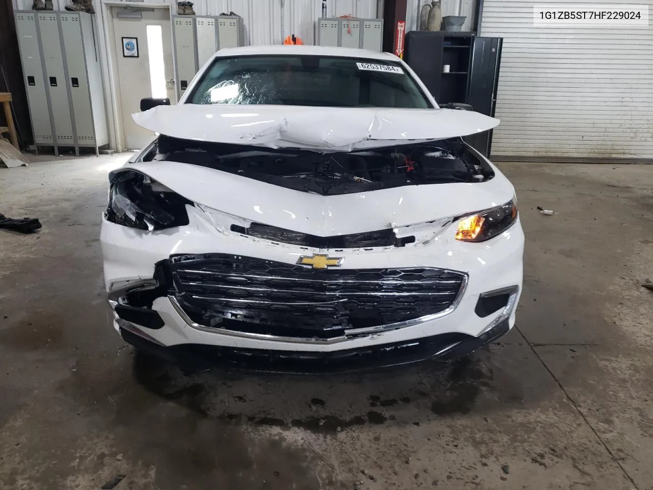 2017 Chevrolet Malibu Ls VIN: 1G1ZB5ST7HF229024 Lot: 62537584