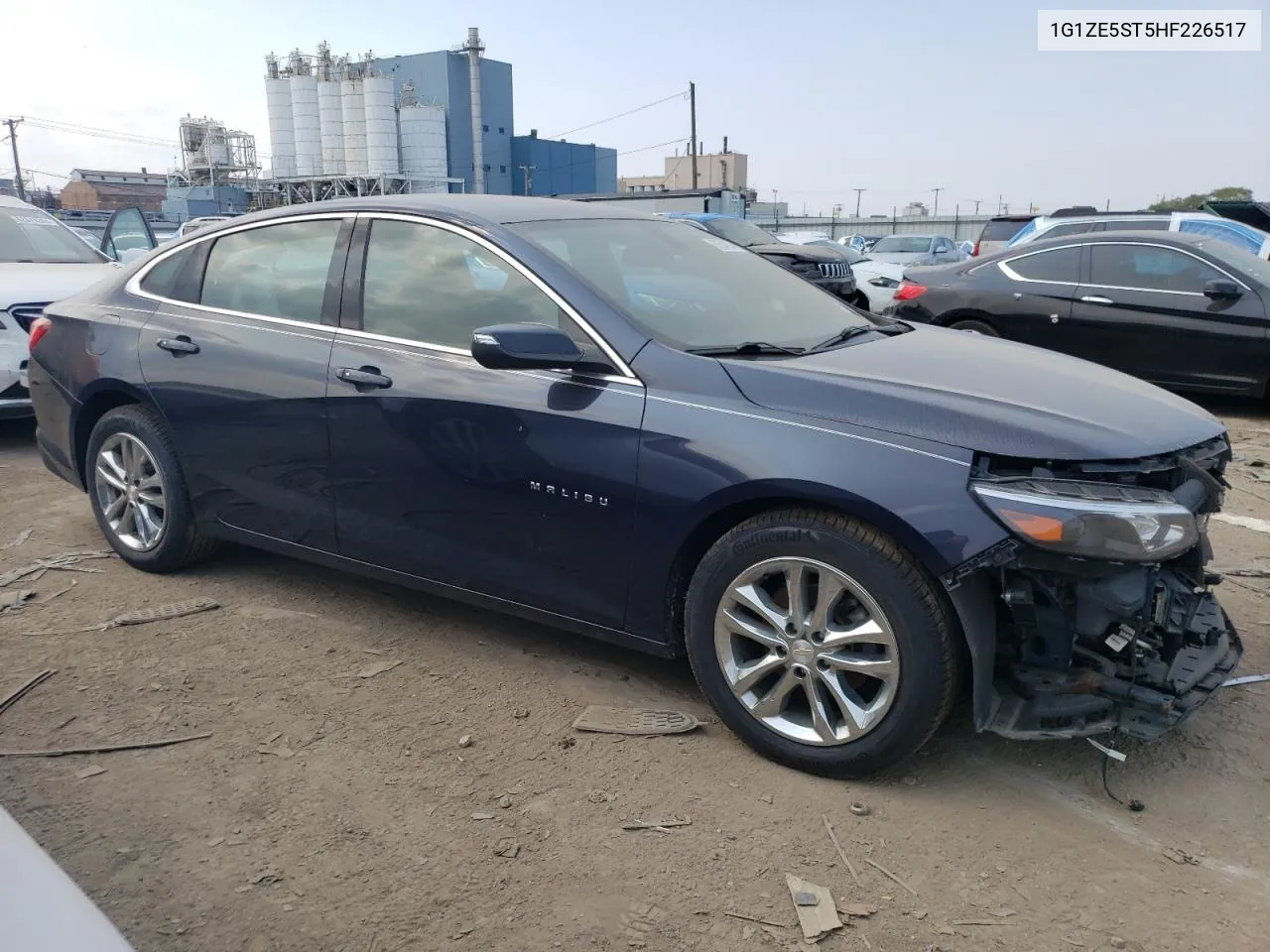 2017 Chevrolet Malibu Lt VIN: 1G1ZE5ST5HF226517 Lot: 62554934